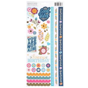 American Crafts - Aufkleber "Joyful Notes" Sticker