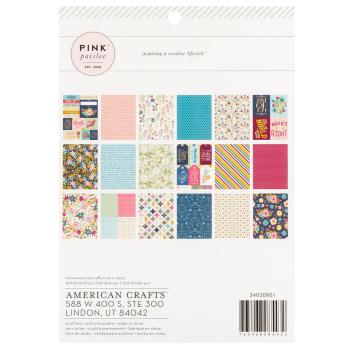 American Crafts - Designpapier "Joyful Notes" Paper Pack 6x8 Inch - 36 Bogen