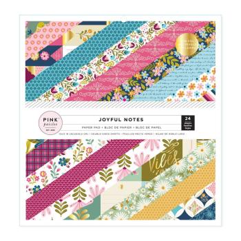 American Crafts - Designpapier "Joyful Notes" Paper Pack 12x12 Inch - 24 Bogen