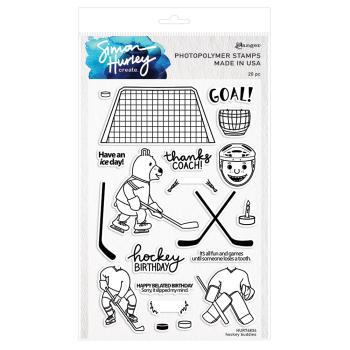 Ranger Ink - Stempelset by Simon Hurley Create "Hockey buddies" Clear Stamps