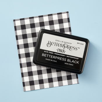 Spellbinders - Buchdrucktechnik "Buffalo Plaid" Press Plate