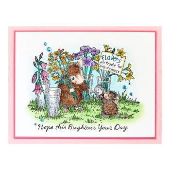 Spellbinders - Gummistempel Set "Flower Market" Cling Stamp