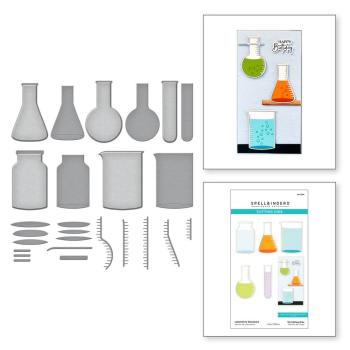 Spellbinders - Stanzschablone "Laboratory Glassware" Dies