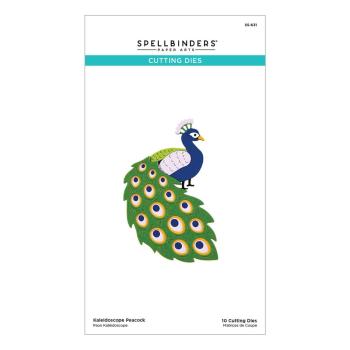 Spellbinders - Stanzschablone "Kaleidoscope Peacock" Dies