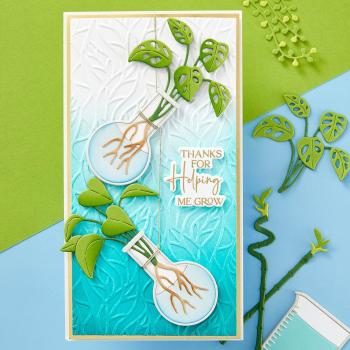 Spellbinders - Stempelset & Stanzschablone "Propagation Garden Sentiments" Clear Stamps & Dies