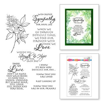 Stampendous - Stempelset "Sincere Sentiments" Clear Stamps