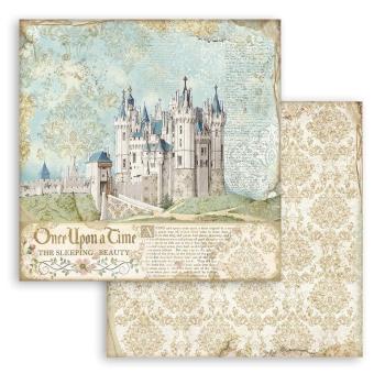 Stamperia - Designpapier "Sleeping Beauty" Paper Pack 6x6 Inch - 10 Bogen