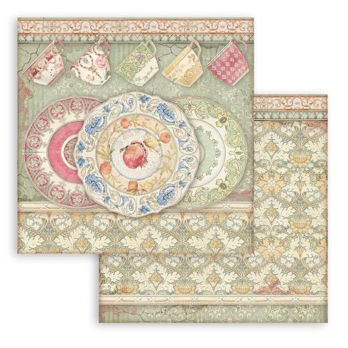 Stamperia - Designpapier "Casa Granada" Paper Pack 6x6 Inch - 10 Bogen