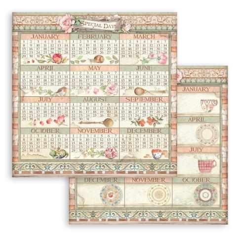 Stamperia - Designpapier "Casa Granada" Paper Pack 6x6 Inch - 10 Bogen