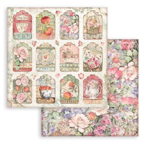 Stamperia - Designpapier "Casa Granada" Paper Pack 6x6 Inch - 10 Bogen