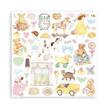 Stamperia - Designpapier "Daydream" Paper Pack 6x6 Inch - 10 Bogen