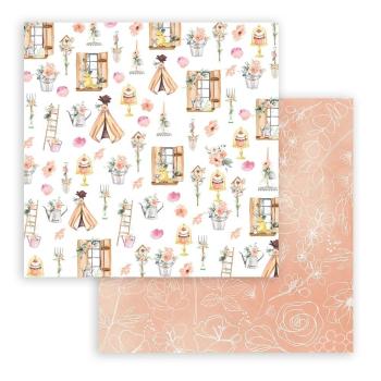 Stamperia - Designpapier "Celebration" Paper Pack 8x8 Inch - 10 Bogen