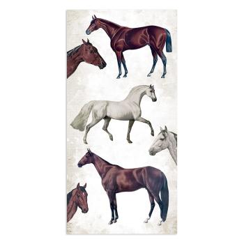 Stamperia - Designpapier "Romantic Horses" Paper Pack 6x12 Inch - 10 Bogen