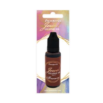 Stamperia - Alcoholtinte "Brown" Jewel Alcohol Ink 18ml
