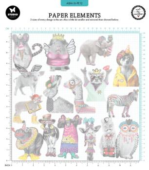 Art By Marlene "Party Animals" Paper Elements