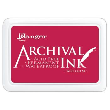 Ranger - Archival Ink Pad "Wine Cellar" Stempelkissen - Pigmenttinte 