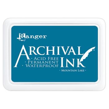 Ranger - Archival Ink Pad "Mountain Lake" Stempelkissen - Pigmenttinte 