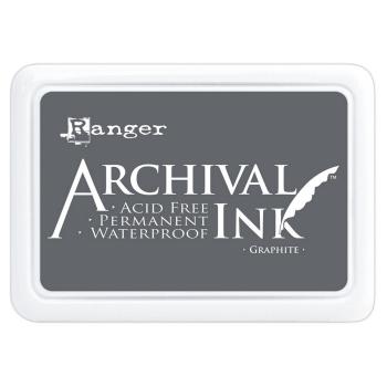 Ranger - Archival Ink Pad "Graphite" Stempelkissen - Pigmenttinte 