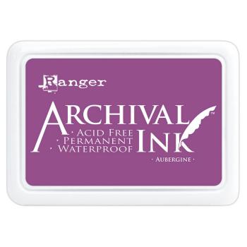 Ranger - Archival Ink Pad "Aubergine" Stempelkissen - Pigmenttinte 