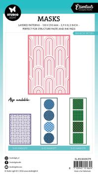 Studio Light - Schablone "Rainbow Pattern" Stencil  