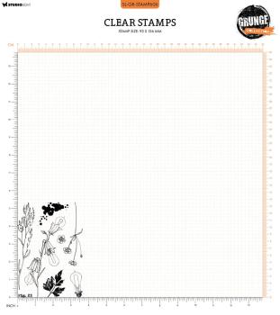 Studio Light - Stempelset "Botanical Elements" Clear Stamps Grunge Collection