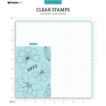 Studio Light - Stempelset "Floral Pop-Up" Clear Stamps