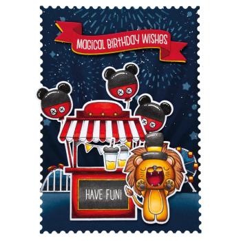 Studio Light - Stempel & Stanzschablone "Sweet Stories Theme Park" Stamp & Dies