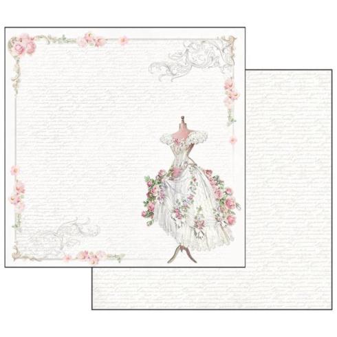 Stamperia - Designpapier "Wedding" Paper Pack 12x12 Inch - 10 Bogen