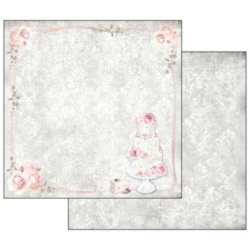 Stamperia - Designpapier "Wedding" Paper Pack 12x12 Inch - 10 Bogen