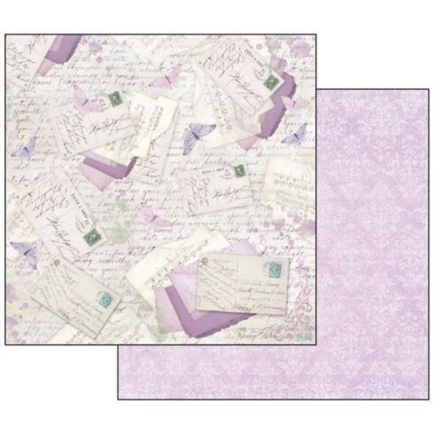 Stamperia - Designpapier "Lilac" Paper Pack 12x12 Inch - 10 Bogen