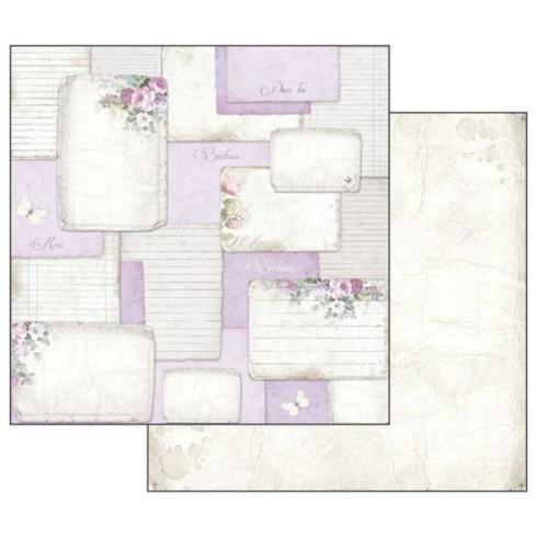 Stamperia - Designpapier "Lilac" Paper Pack 12x12 Inch - 10 Bogen