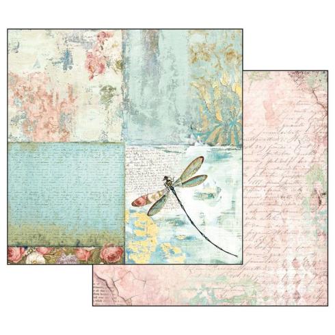 Stamperia - Designpapier "Wonderland" Paper Pack 12x12 Inch - 10 Bogen