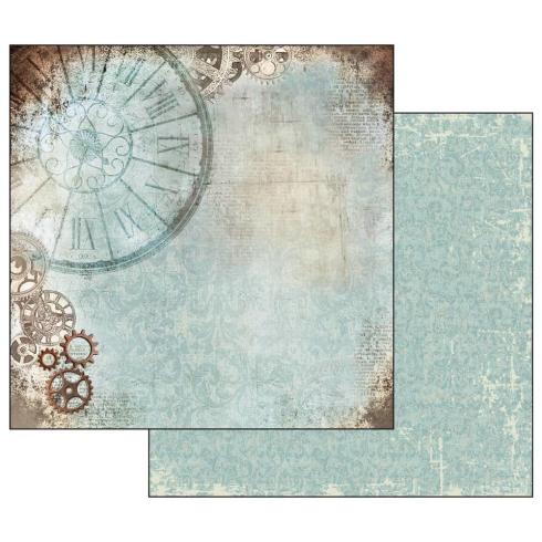 Stamperia - Designpapier "Clockwise" Paper Pack 12x12 Inch - 10 Bogen