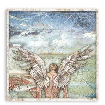 Stamperia - Designpapier "Sir Vagabond Wings" Paper Sheets 12x12 Inch - 10 Bogen