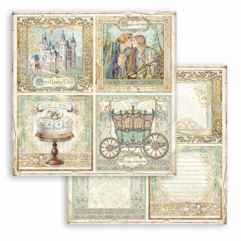 Stamperia - Designpapier "Sleeping Beauty" Paper Pack 12x12 Inch - 10 Bogen