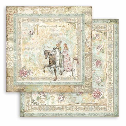 Stamperia - Designpapier "Sleeping Beauty" Paper Pack 12x12 Inch - 10 Bogen