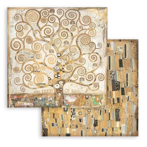 Stamperia - Designpapier "Klimt" Paper Pack 12x12 Inch - 10 Bogen