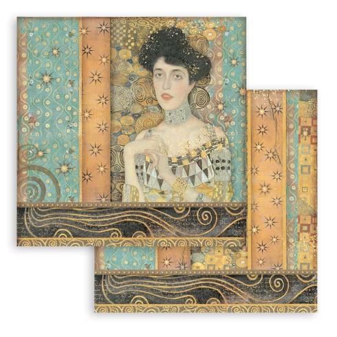 Stamperia - Designpapier "Klimt" Paper Pack 12x12 Inch - 10 Bogen