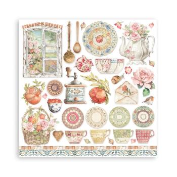 Stamperia - Designpapier "Casa Granada" Paper Pack 12x12 Inch - 10 Bogen