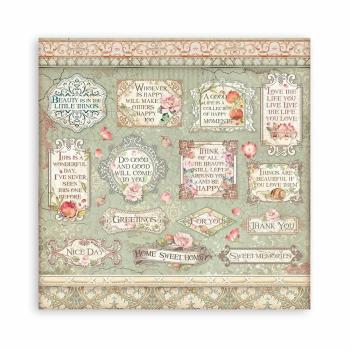 Stamperia - Designpapier "Casa Granada" Paper Pack 12x12 Inch - 10 Bogen