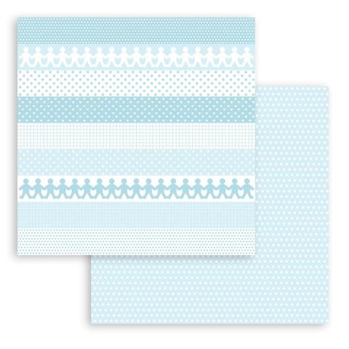 Stamperia - Designpapier "Babydream Blue" Paper Pack 12x12 Inch - 10 Bogen