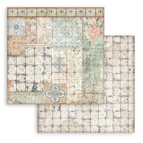 Stamperia - Designpapier "Casa Granada" Maxi Paper Pack 12x12 Inch - 10 Bogen