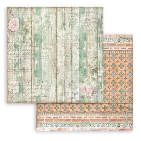 Stamperia - Designpapier "Casa Granada" Maxi Paper Pack 12x12 Inch - 10 Bogen