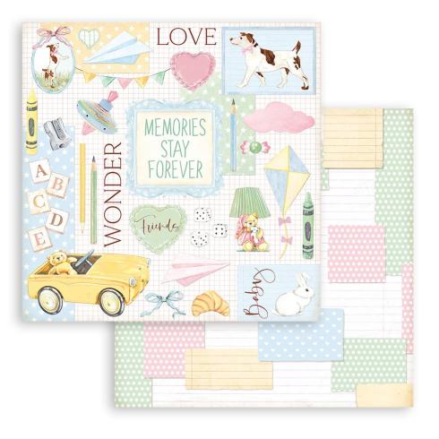 Stamperia - Designpapier "Daydream" Paper Pack 12x12 Inch - 10 Bogen