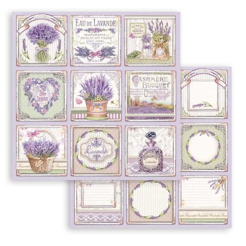 Stamperia - Designpapier "Provence" Paper Pack 12x12 Inch - 10 Bogen