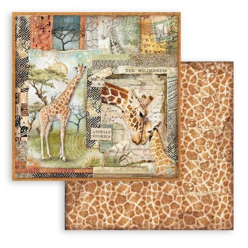 Stamperia - Designpapier "Savana" Paper Pack 12x12 Inch - 10 Bogen