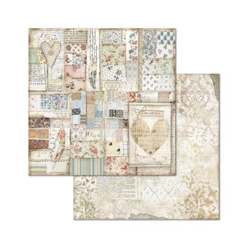 Stamperia - Designpapier "Imagine" Paper Pack 8x8 Inch - 10 Bogen