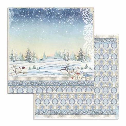 Stamperia - Designpapier "Winter Tales" Paper Pack 6x6 Inch - 10 Bogen