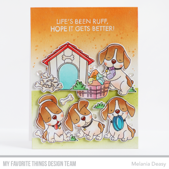 My Favorite Things - Stempelset "Playful Pups" Clear Stamps