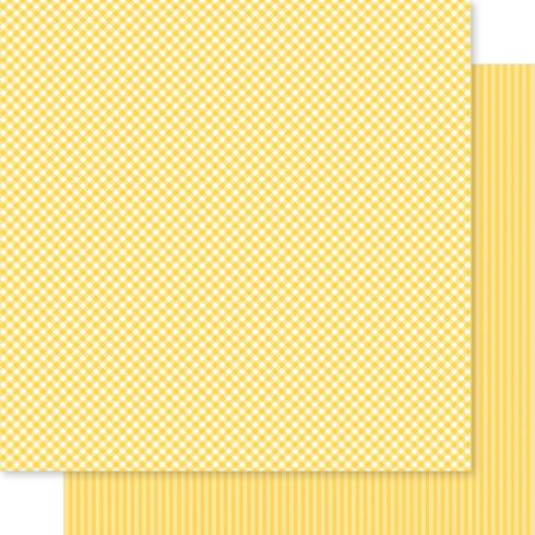 Bella BLVD Gingham & Stripes Rainbow  Paper Pack 6x6 Inch